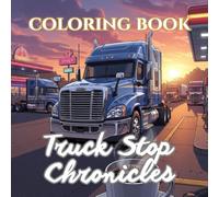 Volume 3 | Truck Stop Chronicles | An Adult Coloring Book of Truck Stops, Roadside Adventures, and Trucker Humor: 50 Easy-to-Color Pages Inspired by ... Between the Miles (Miles, Coffee & Deadlines)