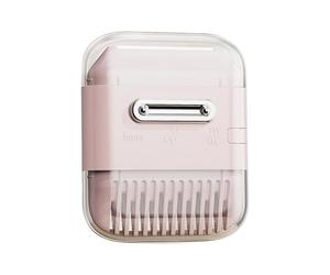 Volume Comb, 7.5x6x1.8cm ABS, PE Retractable Root Volumizing Brush and Bangs Styling Comb, Hair Tool for Combing, Thinning, Trimming, Salon, Home