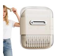 Volume Comb Brush, Retractable Root, Bangs Styling Tool with Smooth Teeth, Comb with Compact Design, Sturdy Hair Styling System, Easy Lift Solution for Women All Hair Types Travel