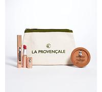 Volumen Ardent Rituel Maquillaje Belle Mina de Provenza | Volumen 10x pestañas, Heel natural luz de ocres, Sombras solares labios, Aceite oliva AOP Provence