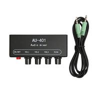 Volumen de Mezclador de Lnea Estreo en 1 Out Estereo para una PC Amplificador de Auriculares, Compatible con Varios Dispositivos