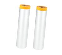 Volumen de película autoadhesiva y antipolvo para Self-Adhesive Masking Film For Home And Vehicle Surfaces, 1.1-4m x 20m(10 Rolls,2mx20m)