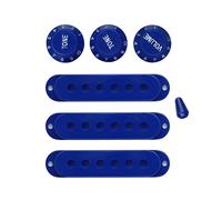 Volúmenes de cubierta de pastilla de guitarra, perillas de tono de bobina única, interruptores selectores, piezas de punta para cubiertas eléctricas, volúmenes de bobina única, perillas de tono