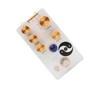 Volúmenes, tono, ganancias, voz, 4 modos, perilla, efector de sobremarcha, carcasa de metal, efectos de sobremarcha, para guitarra, accesorios para pedales, accesorios