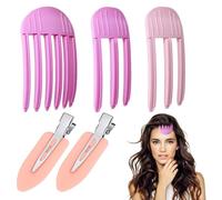 Voluminizadora Clip Pinzas para el pelo Pinza para el Cabello para dar volumen a la línea del cabello set de peines y pinzas fácil de usar ideal para todos los tipos de cabello