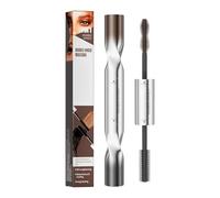 Volumizing Mascara - Double-Ended Long Lasting Eye Makeup, Curling and Lengthening Mascara for Women, Beauty Travel Daily Wear Wedding Date Night Evening Events Full Lashes Eye Definition