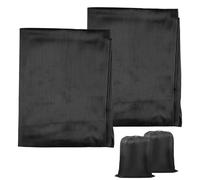 volumoon 2 Piezas Bolsa Ropa Sucia Grande, Bolsa Ropa Sucia Viaje, Bolsa Lavanderia con Cordón de Cierre, Bolsa de Colada para Ropa Sucia, Portátil Bolsa de Almacenamiento con Cordón (70 x 90 cm)