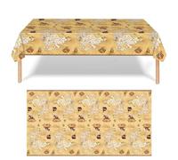 volumoon 2PCS Mantel de Fiesta Cumpleaños para Niños, 137x274CM Mantel de Pirata, Impermeable Manteles de Plastico, Mantel Decorativo, Fundas de Mesa Rectangular para Fiesta Cumpleaños Halloween