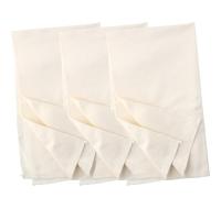 Volumoon 3 Piezas Tela para Hornear Pan, Paño Panadero de Lino Natural Resistente, para Fermentación y Cocción del Pan, Pastelería 75 x 45CM