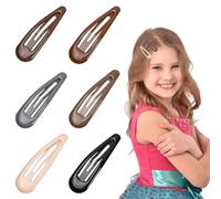 Volumoon 30 Pz Horquillas para Pelo Niña Pequeñas, 5 cm Broches para Cabello, Hebillas de Pelo, Clips de Pelo de Metal, Pinzas de Pelo, Horquillas, Accesorios para Cabello Niña Infantil (5 colores)