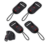 volumoon 4 Piezas Correa de Cámara de Liberación Rápida, Conector De Correa De Cámara Hebilla, Adaptador de Correa de La Cámara Universal, para Correas de Hombro de Cámara (Negro)