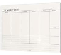 Volumoon 60 Hojas Bloc Planificador Semanal,245 x 175 mm Planner Organizador Semanal sin Fecha,Organizador semanal,Weekly Planner Agenda,To Do List Sobremesa,para Escuela Oficina Hogar