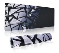 volumoon 900 x 400 x 3mm XXL Alfombrilla de Ratón Grande, Mouse Pad Gaming con Base de Goma Antideslizante, Alfombrilla Gaming para PC Ratón y Teclado (Negro)
