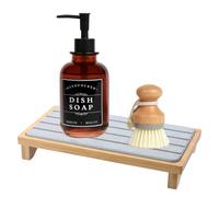 Volumoon Bandejas de Diatomita, Bandeja de Fregadero de Piedra Secado Rápido, Posavasos de Diatomita Absorbentes de Agua, Piedra Absorbente de Agua Utilizada, para Jabón de Manos y Tazas