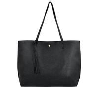 volumoon Bolsos de Mujer, Cuero PU Bolsa Tote, Bolso Grande Mujer con Bolsillo Interior, Piel Suave, Impermeable, Señoras Shopper Totes, Bolso Hombro Mujer para Compras, Viajes, Uso Diario(Negro)