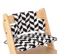 volumoon Cojín de asiento compatible con trona Stokke Tripp Trapp, juego de cojines para trona, accesorios para trona, cojín suave, para bebés, niños pequeños