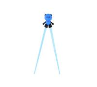 Volumoon Palillos Panda, Palillos para principiantes, Reutilizables, Palillos de Entrenamiento Niños, Palillos lindos Resistentes al Calor Palillos personalizados para Platos Asiáticos (Azul)
