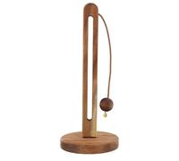 Volumoon Paper Towel Holders, Soporte Rollo Papel Cocina, Soporte para Papel de Cocina de Madera de Acacia, Organizador de Rollo de Toalla de Cocina para Inodoro, Decoración del Hogar (Marrón)