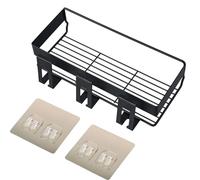 Volumoon Portacepillos de Dientes Pared, Soporte Cepillo de Dientes de Pared con 3 Tazas, Juego de Portacepillos para el Cuarto de Baño, Organizador para Cepillo de Dientes Sin Taladro para Baño