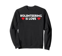 Voluntariado es amor voluntariado Sudadera