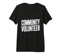 Voluntario Comunitario Orgulloso Partidario Ayudando a Otros Camiseta Premium