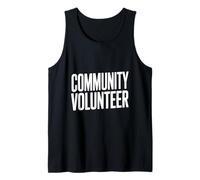 Voluntario Comunitario Orgulloso Partidario Ayudando a Otros Camiseta sin Mangas