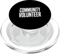 Voluntario Comunitario Orgulloso Partidario Ayudando a Otros PopSockets PopGrip para MagSafe