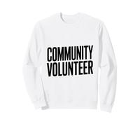 Voluntario Comunitario Orgulloso Partidario Ayudando a Otros Sudadera