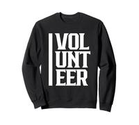 Voluntario Sin Pagar Voluntariado Trabajo Voluntarios Sudadera