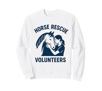 Voluntarios de Rescate de Caballos Cuidado de Animales Vida en el Rancho Sudadera