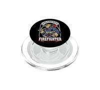 Volunteer Firefighter Fireman Firefighters Lovers PopSockets PopGrip para MagSafe