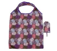 VOLURE Bolsas de la compra lavables, Bolsas de almacenaje for compras plegables, bolsos comestibles reutilizables, gran capacidad, 5 uds(Color4)