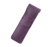 VOLURE Estuche para bolígrafos de Estilo Vintage Hecho a Leather Pen and Pencil Case Multicolor(Purple-s)
