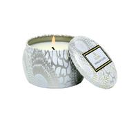 Voluspa Sparkling Cuvee, Mini Tin Candle, 4 oz, 25 Hour Burn Time, All Natural Wicks and Coconut Wax for Clean Burning, Vegan, Poured in The USA