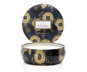 Voluspa Vela perfumada 3-wick in a tin 60h Moso Bamboo