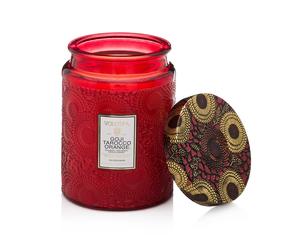 Voluspa Vela perfumada en bote de cristal 100 horas Goji Tarocco Orange