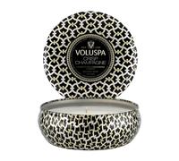 Voluspa Vela perfumada Maison Noir 3-wick Tin 40 horas Crisp Champagne