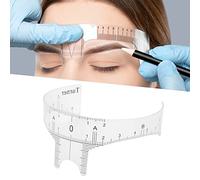 Voluxe Regla de la ceja, accesorio de reglas de cejas regla de microblading herramienta de medición de cejas para maquillaje(Nez puente Regla B)