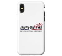 ¿Volvemos a ser grandes? Sin embargo, sátira política: diseño patriótico de los Estados Unidos Carcasa para iPhone X/XS