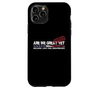 ¿Volvemos a ser grandes? Sin embargo, sátira política: diseño patriótico de los Estados Unidos Carcasa para iPhone 11 Pro