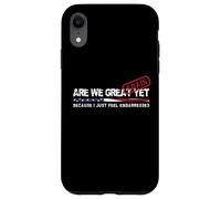 ¿Volvemos a ser grandes? Sin embargo, sátira política: diseño patriótico de los Estados Unidos Carcasa para iPhone XR