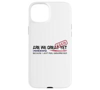 ¿Volvemos a ser grandes? Sin embargo, sátira política: diseño patriótico de los Estados Unidos Carcasa para iPhone 15 Plus