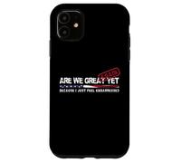 ¿Volvemos a ser grandes? Sin embargo, sátira política: diseño patriótico de los Estados Unidos Carcasa para iPhone 11