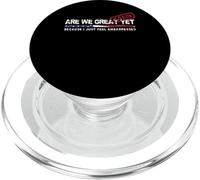 ¿Volvemos a ser grandes? Sin embargo, sátira política: diseño patriótico de los Estados Unidos PopSockets PopGrip para MagSafe