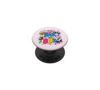 Volver a 80s Nostalgia Roller Skate Boombox Cassette Tape 80s PopSockets PopGrip Adhesivo