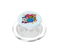 Volver a 80s Nostalgia Roller Skate Boombox Cassette Tape 80s PopSockets PopGrip para MagSafe