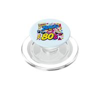 Volver a 80s Retro Music Roller Skate Puzzle Cube Gafas de Sol PopSockets PopGrip para MagSafe
