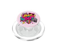 Volver a 80s Retro Music Roller Skate Puzzle Cube Gafas de Sol PopSockets PopGrip para MagSafe
