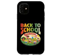 VOLVER A LA ESCUELA estudiantes felices viendo amigos estudiando de nuevo Carcasa para iPhone 11