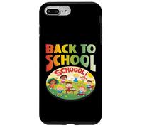 VOLVER A LA ESCUELA estudiantes felices viendo amigos estudiando de nuevo Carcasa para iPhone 7 Plus/8 Plus